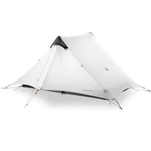 2 Person Ultralight 3-Season Rodless Camping Tent - 15D Silnylon Gray