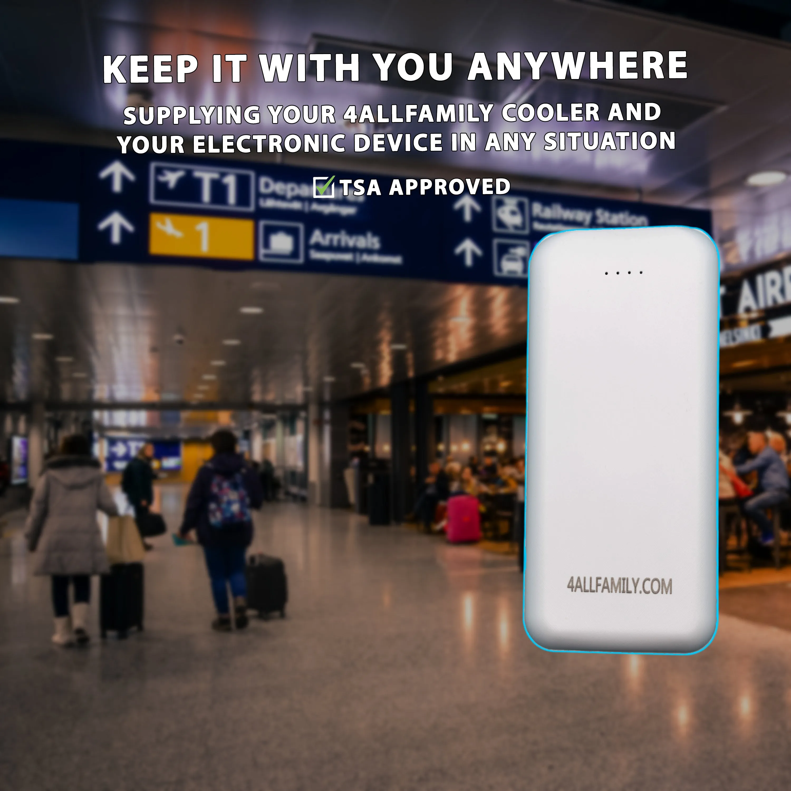 20000 mAh Power Bank for Electric Medicine Coolers 8-12H Performance To Our USB Electric Coolers
