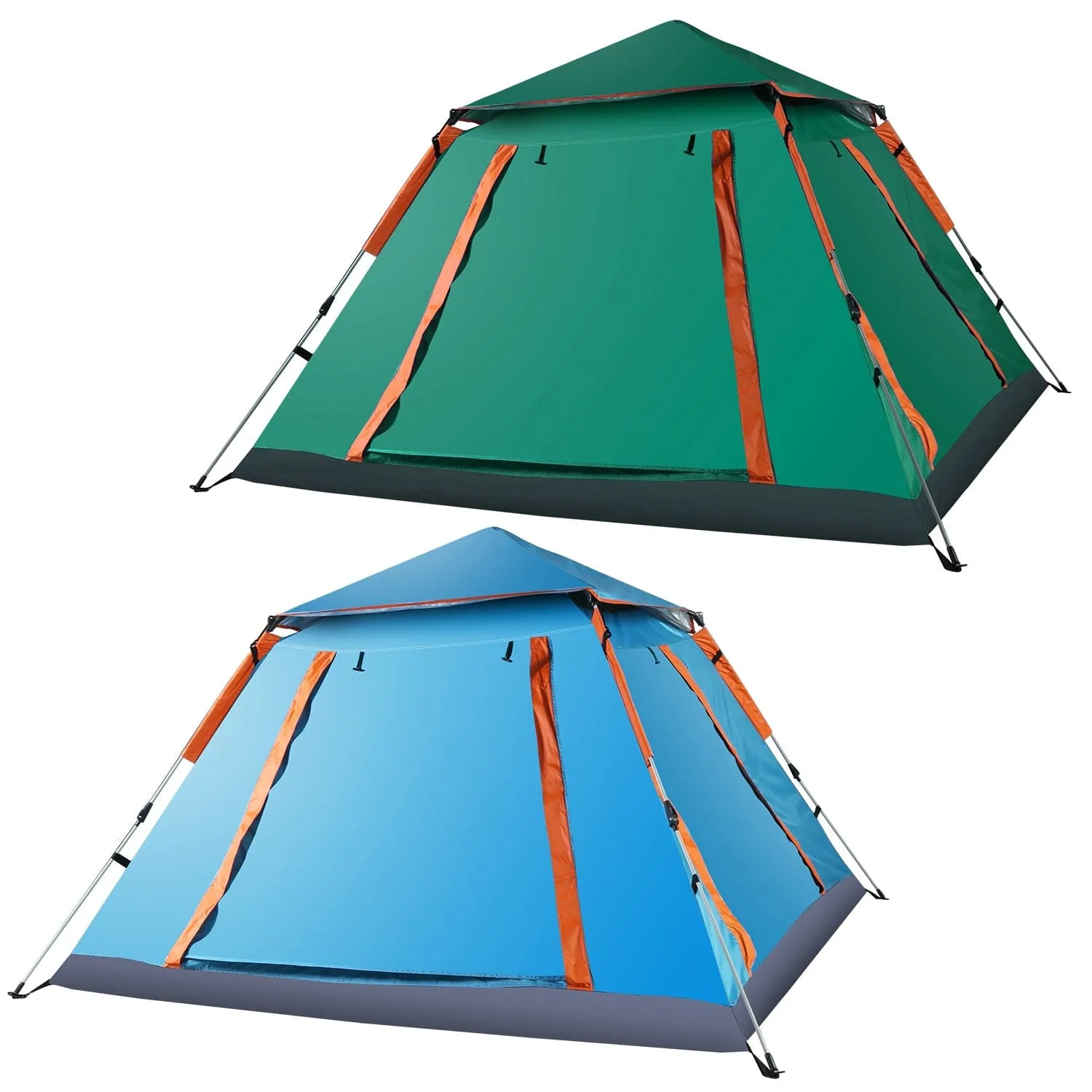 4-5 Person Camping Tent Outdoor Foldable Waterproof Tent