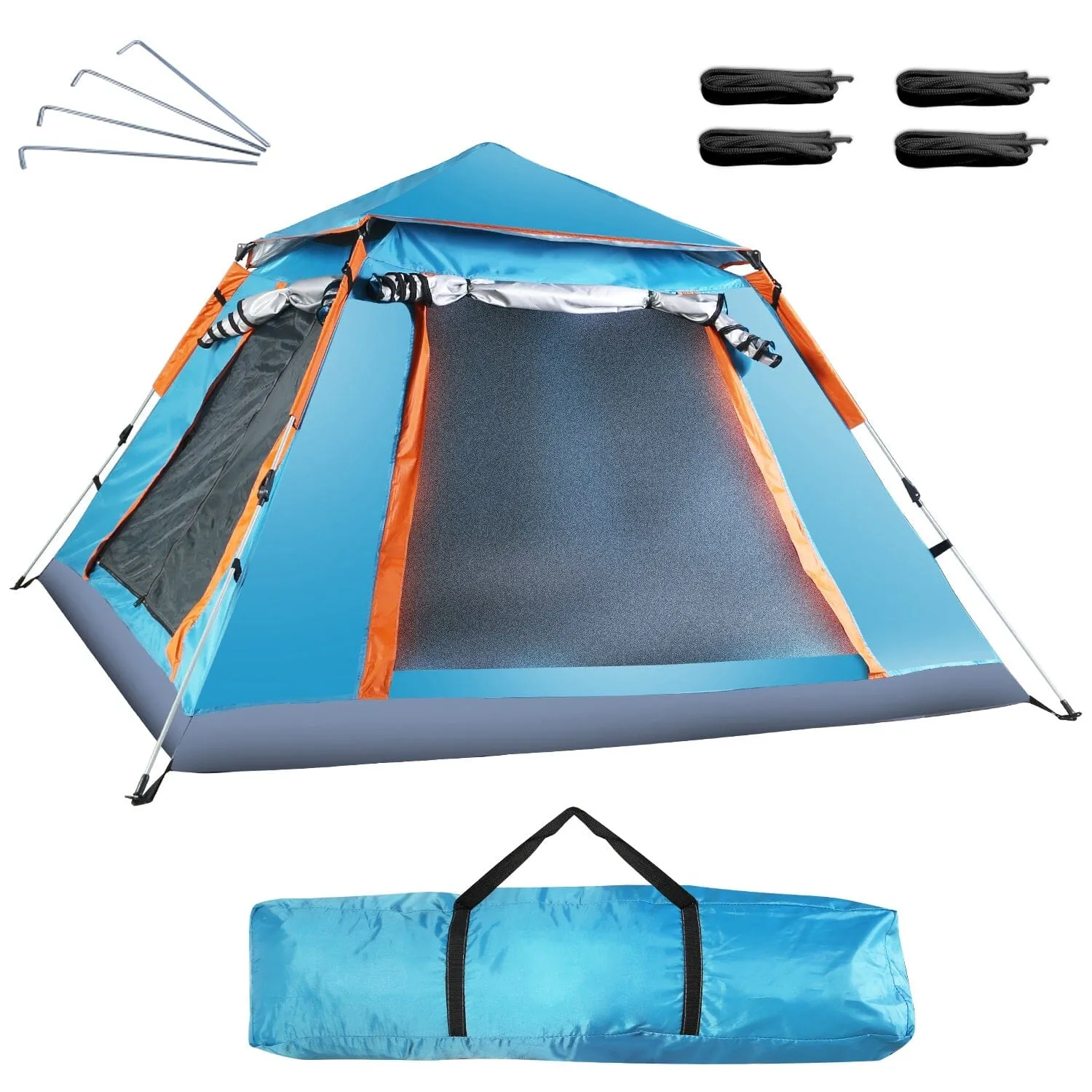 4-5 Person Camping Tent Outdoor Foldable Waterproof Tent