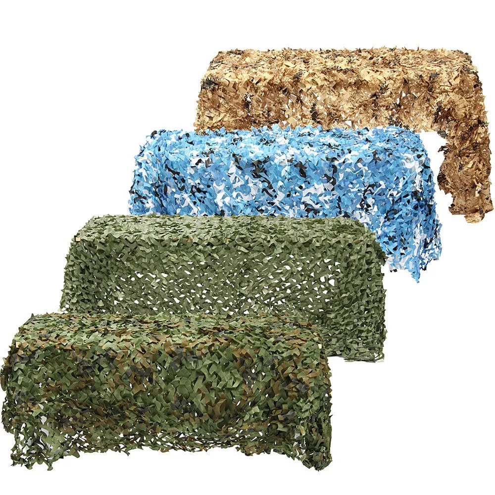 4m*2m Hunting Military Camouflage Net Woodland Army Camo netting Camping Sun ShelterTent Shade sun shelter