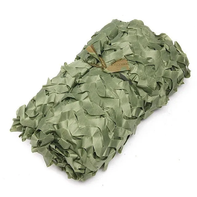 4m*2m Hunting Military Camouflage Net Woodland Army Camo netting Camping Sun ShelterTent Shade sun shelter
