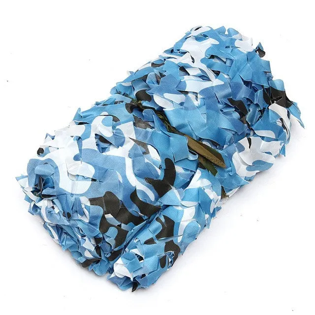 4m*2m Hunting Military Camouflage Net Woodland Army Camo netting Camping Sun ShelterTent Shade sun shelter