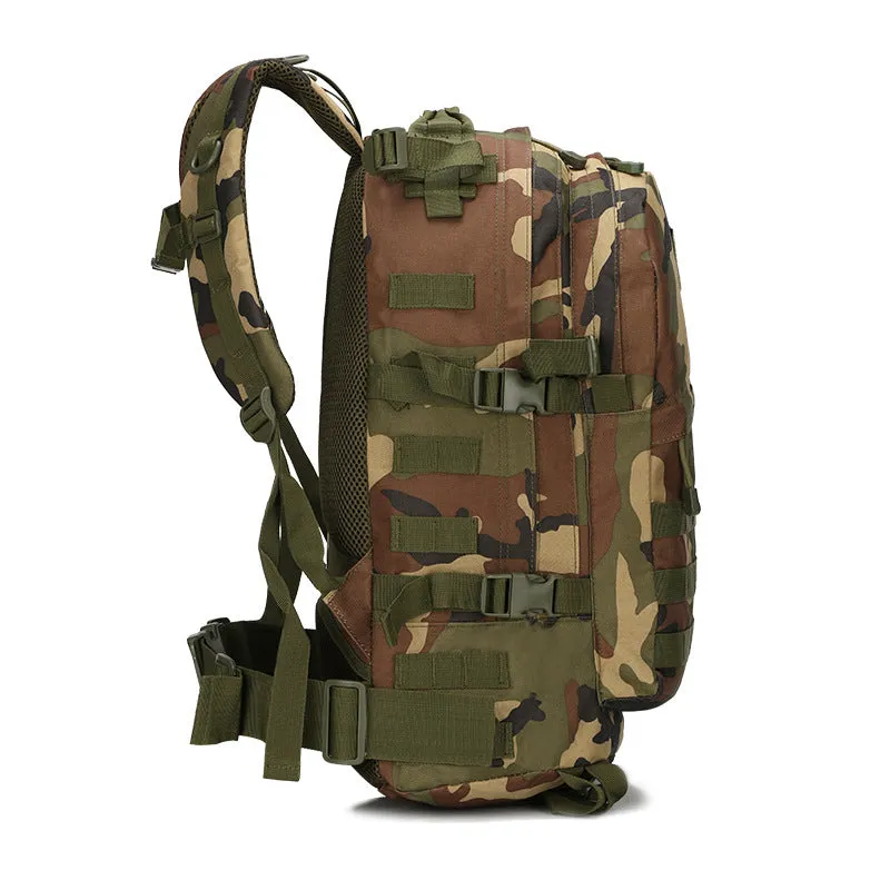 Backpack = Camouflage Hiking Backpack Tactical Backpack Outdoor Camping Travel shoulder bag