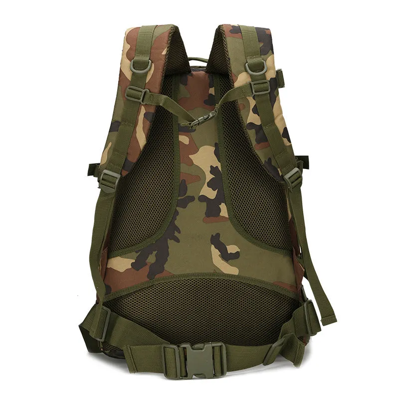 Backpack = Camouflage Hiking Backpack Tactical Backpack Outdoor Camping Travel shoulder bag