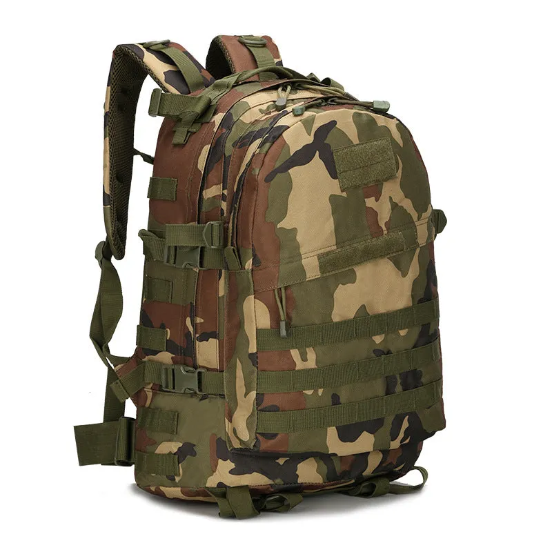 Backpack = Camouflage Hiking Backpack Tactical Backpack Outdoor Camping Travel shoulder bag
