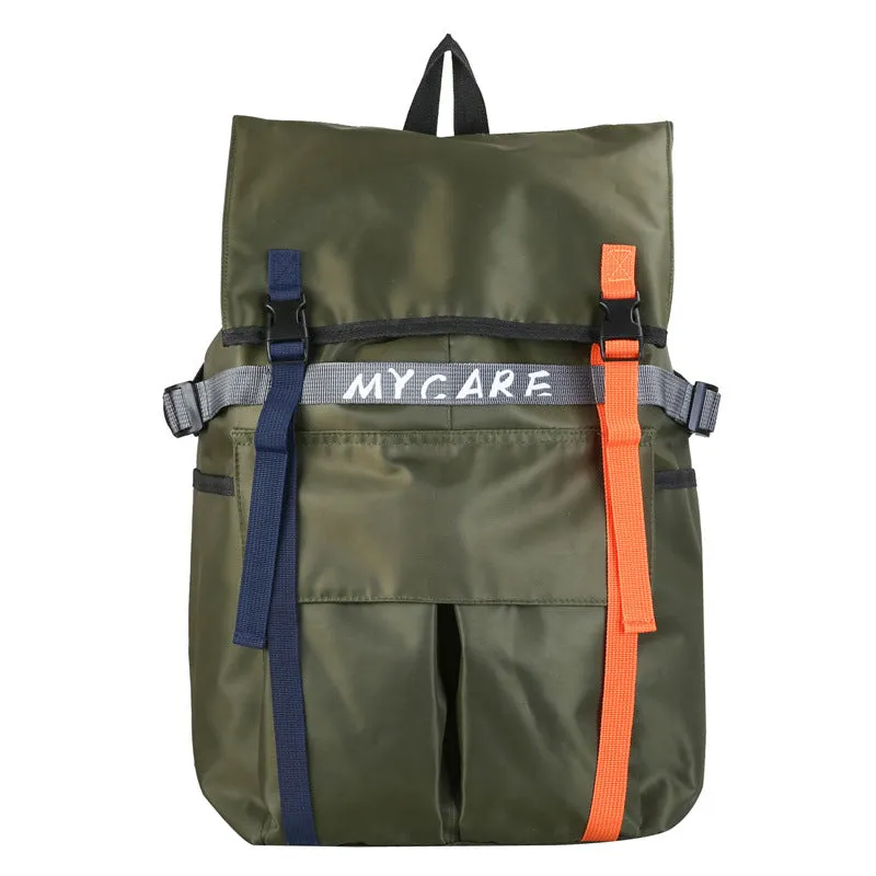 Backpack Fashionable Student Schoolbag Korean Style Outdoor Leisure Sports Travel Trendy