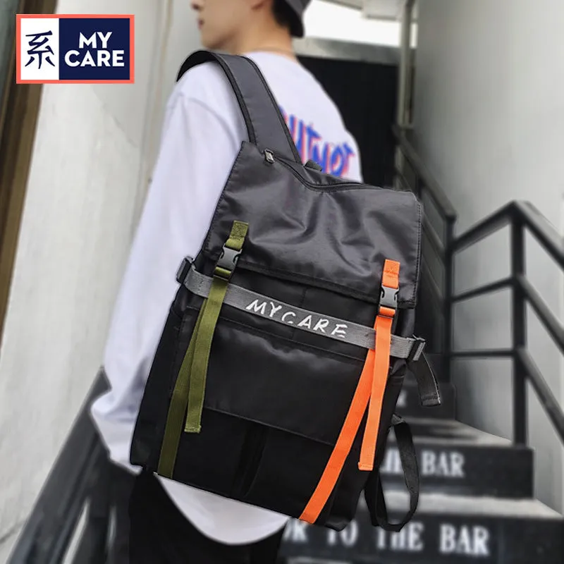 Backpack Fashionable Student Schoolbag Korean Style Outdoor Leisure Sports Travel Trendy