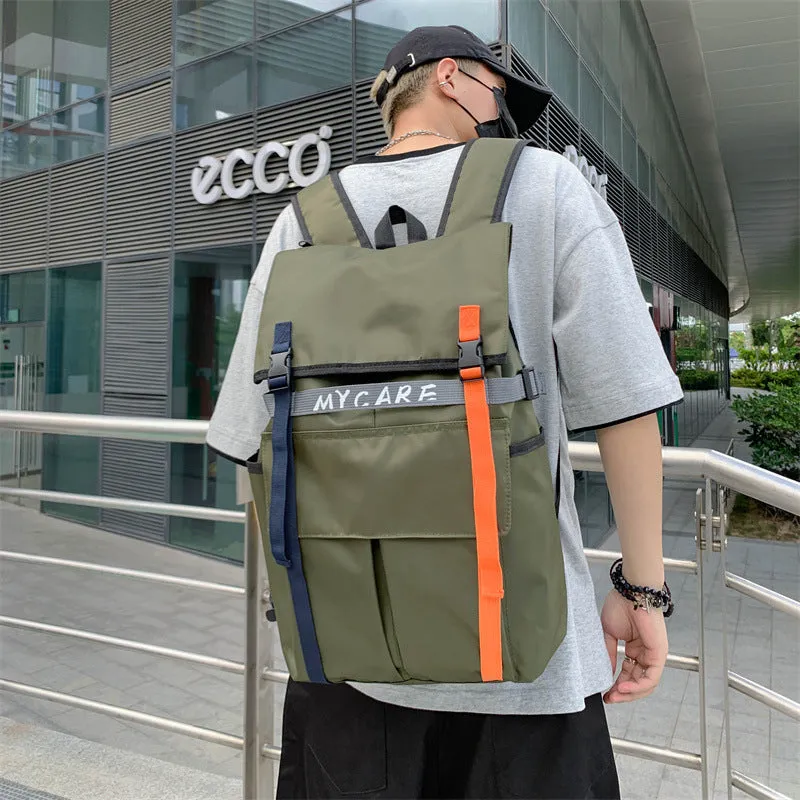 Backpack Fashionable Student Schoolbag Korean Style Outdoor Leisure Sports Travel Trendy