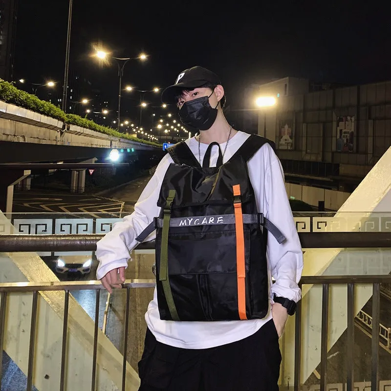 Backpack Fashionable Student Schoolbag Korean Style Outdoor Leisure Sports Travel Trendy