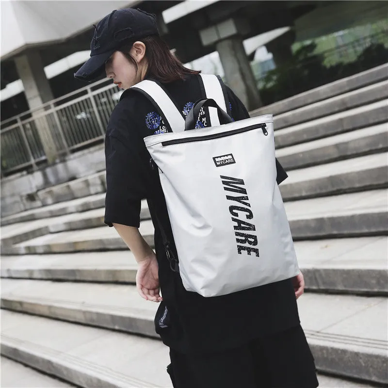 Backpack Korean Style Men's College Student Portable Schoolbag Sports Leisure