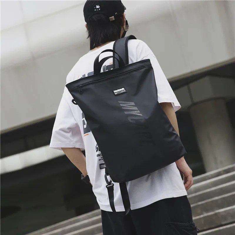 Backpack Korean Style Men's College Student Portable Schoolbag Sports Leisure