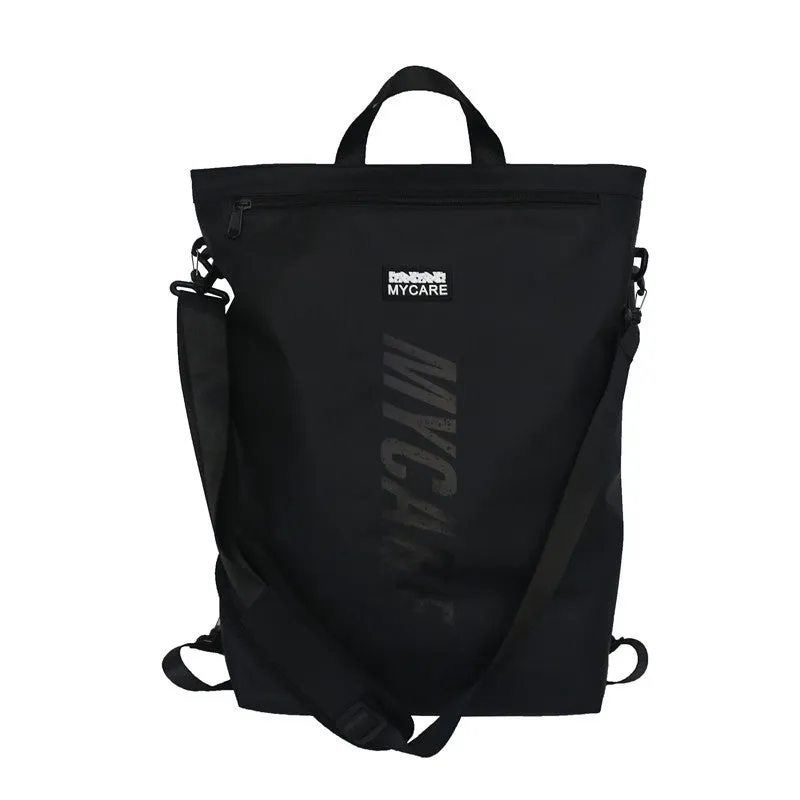 Backpack Korean Style Men's College Student Portable Schoolbag Sports Leisure