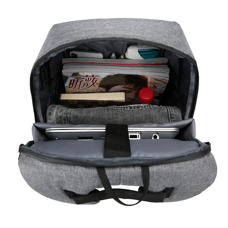 Backpack Laptop Bag Multifunctional USB Large Capacity