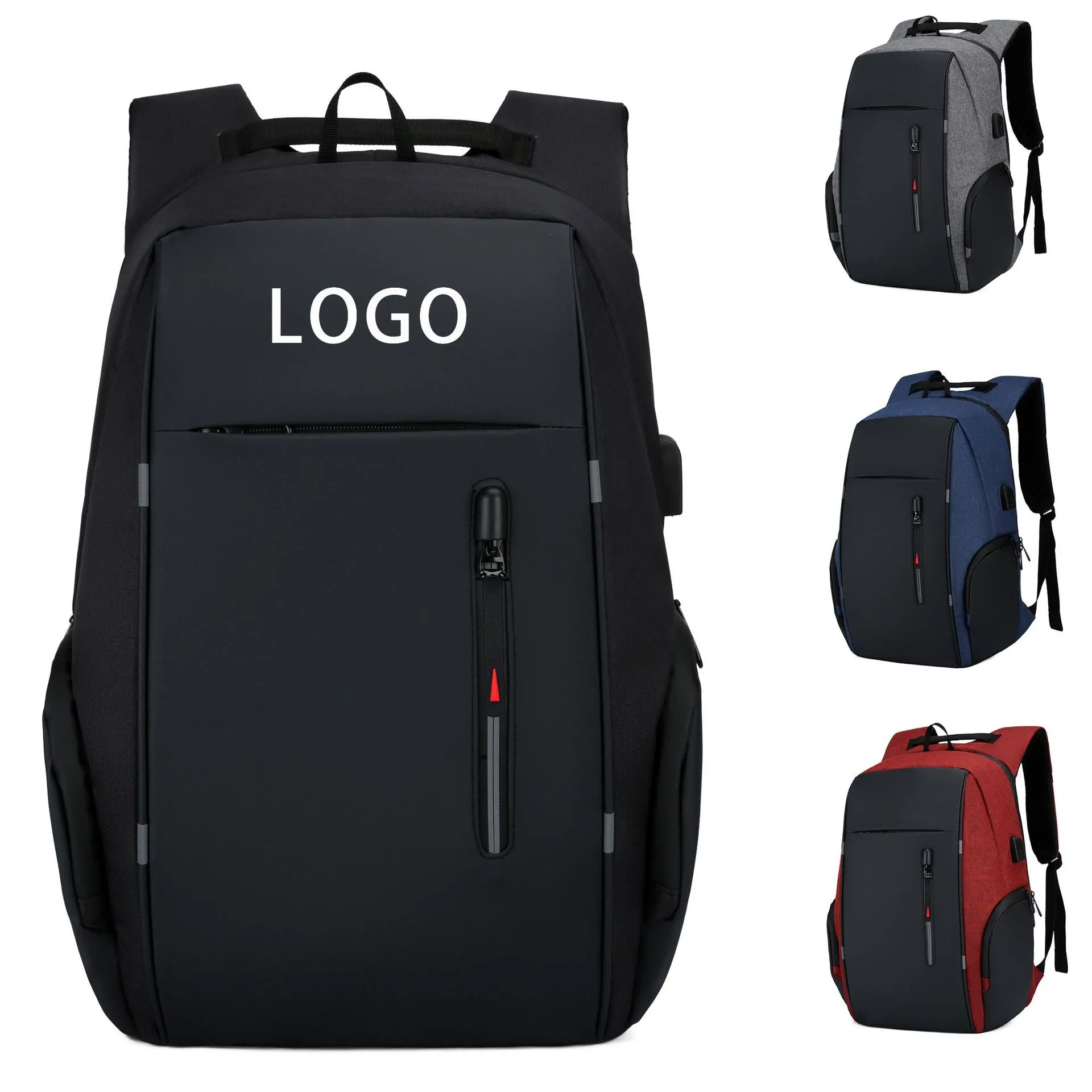 Backpack Laptop Bag Multifunctional USB Large Capacity