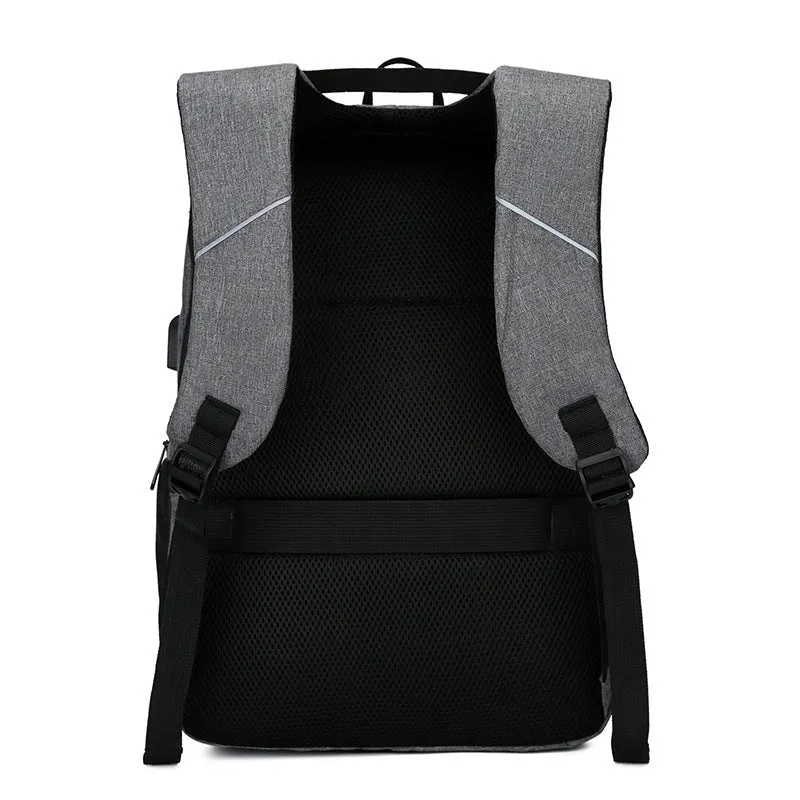 Backpack Laptop Bag Multifunctional USB Large Capacity
