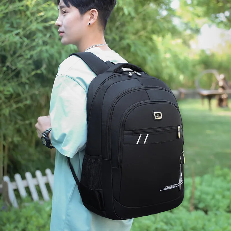 Backpack Large Capacity  Casual Business Computer  High School Student Bag Travel