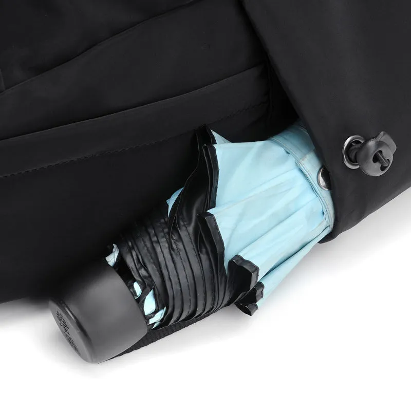 Backpack Simple Schoolbag Fashion Trendy Computer Bag Travel