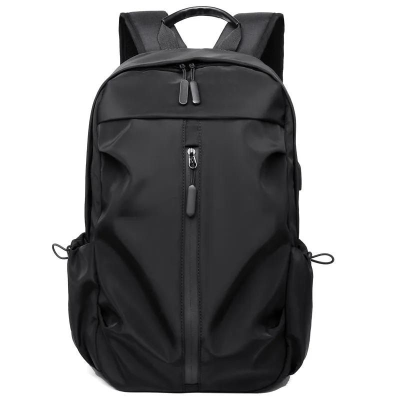 Backpack Simple Schoolbag Fashion Trendy Computer Bag Travel