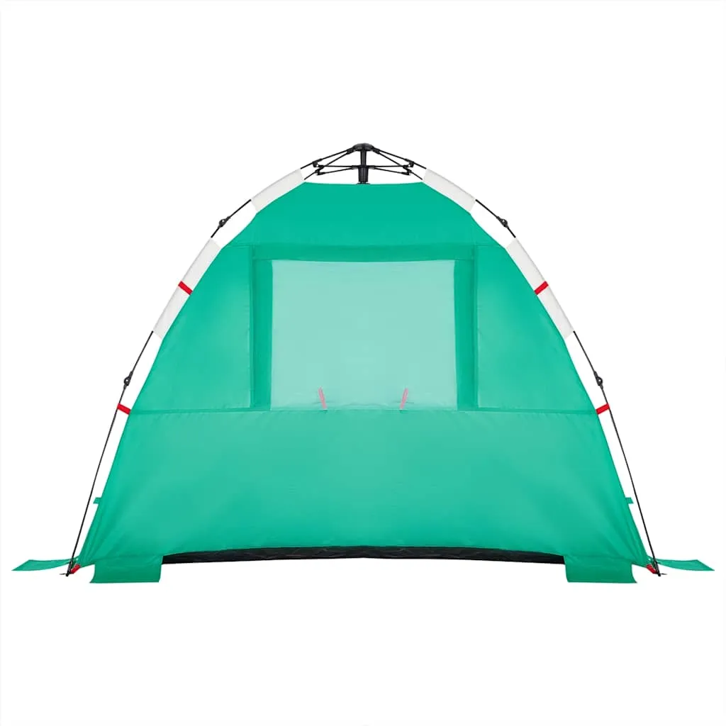 Beach Tent 3-Person Sea Green Quick Release Waterproof