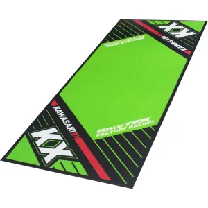 BikeTek Series 6 Kawasaki KX Garage Mat