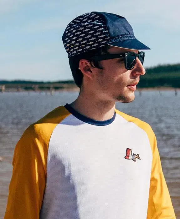 CAFE DU CYCLISTE Cycling Cap - Sardine