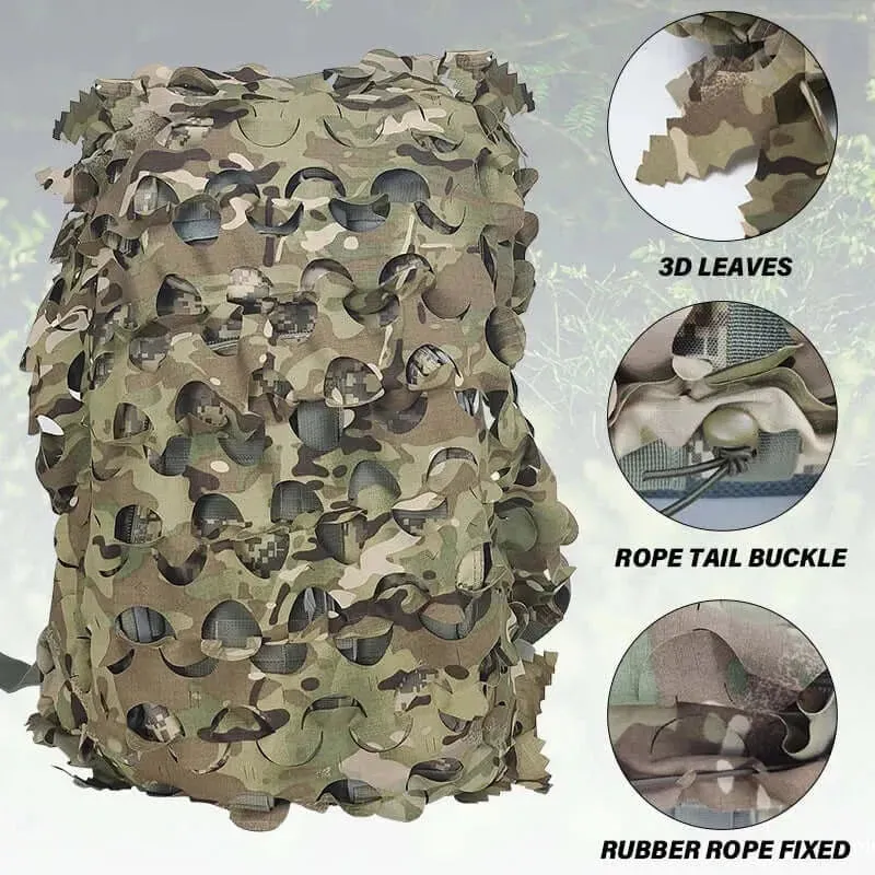 Camo Net Backpack Cover