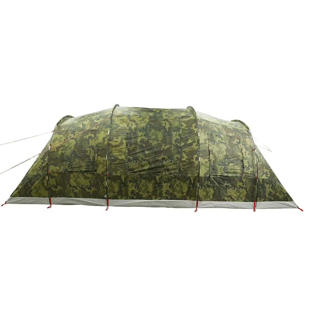 Camping Tent Tunnel 4-Person Camouflage Waterproof