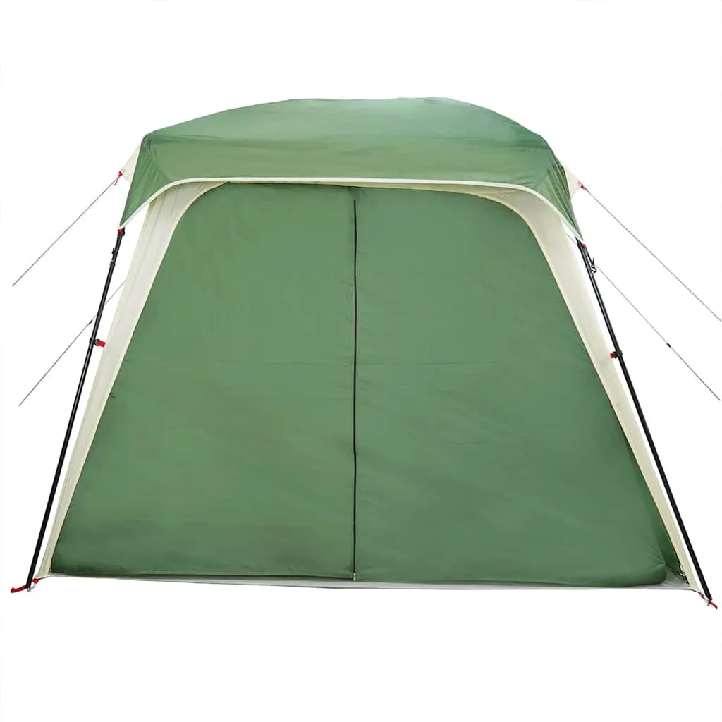 Camping Tent with Porch Dome 5-Person Green Waterproof