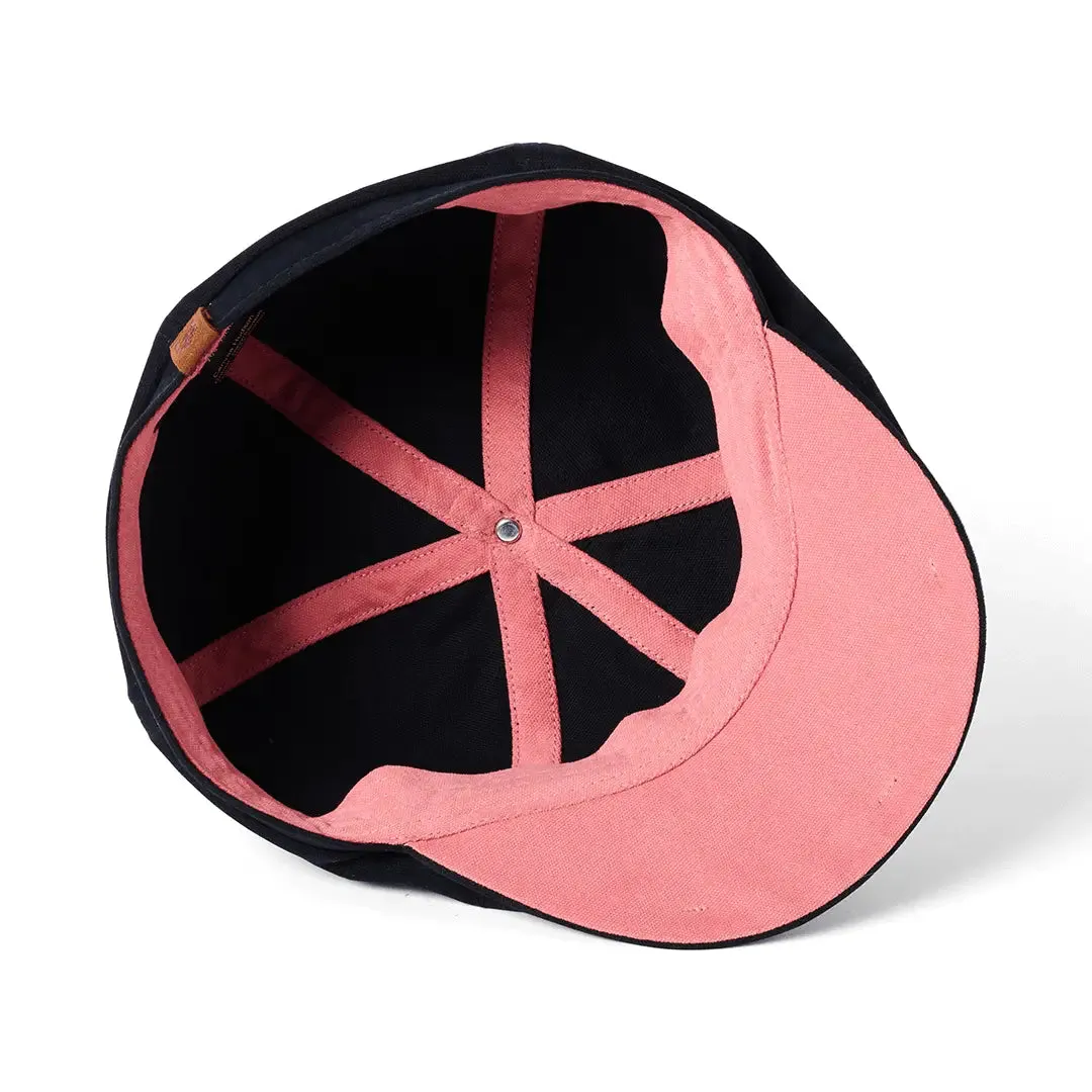 Canvas Hudson - Navy/Salmon by Failsworth