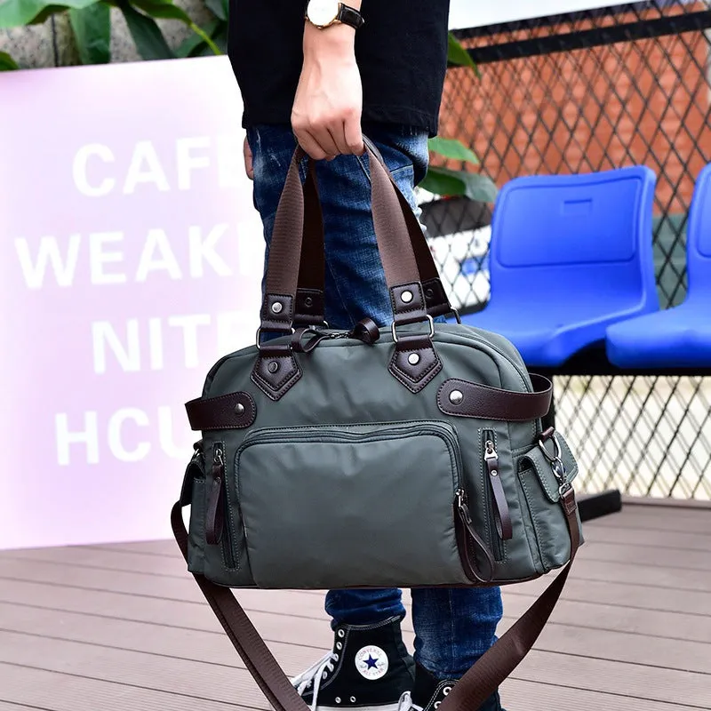 Casual Handbag Men's Shoulder Messenger Bag Women's Large Capacity Oxford Sports