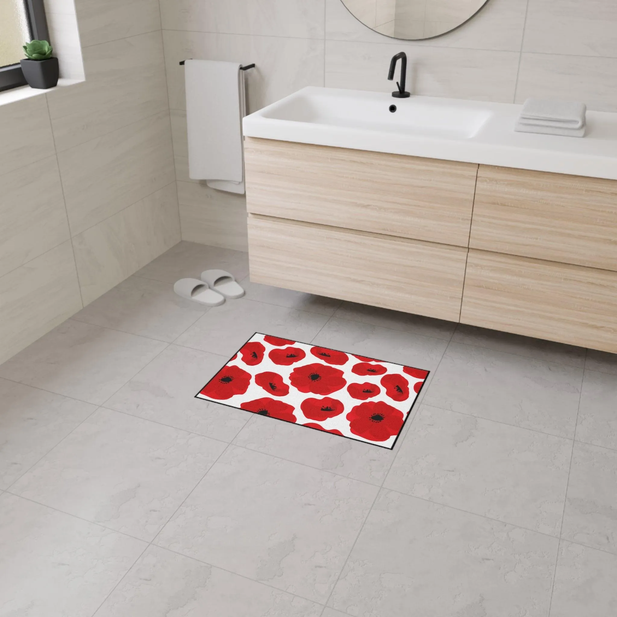 Customizable Non-Slip Decorative Safety Mat for Home Elegance