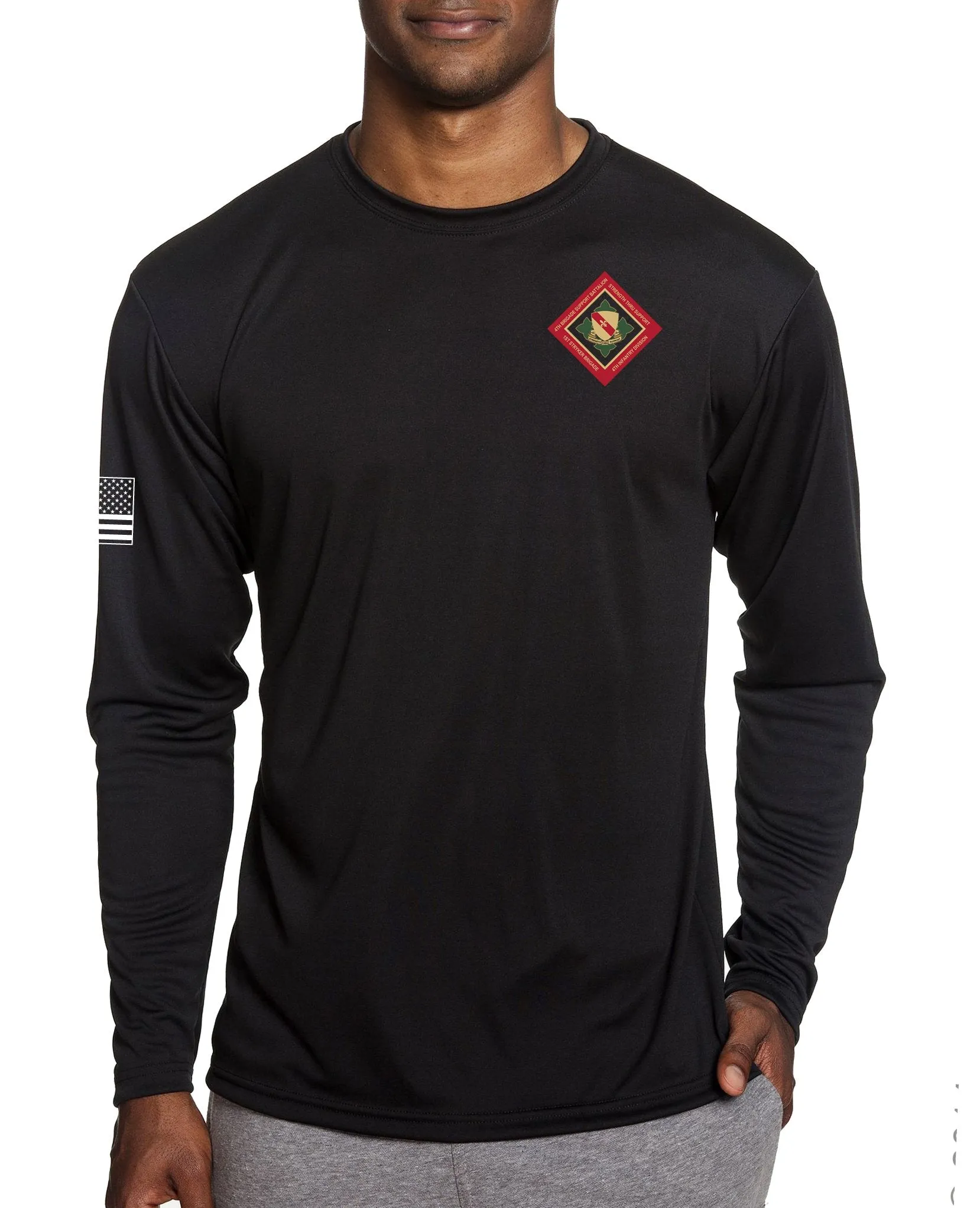 Deployed Long Sleeve Performance PT Shirt. This shirt IS approved for PT.