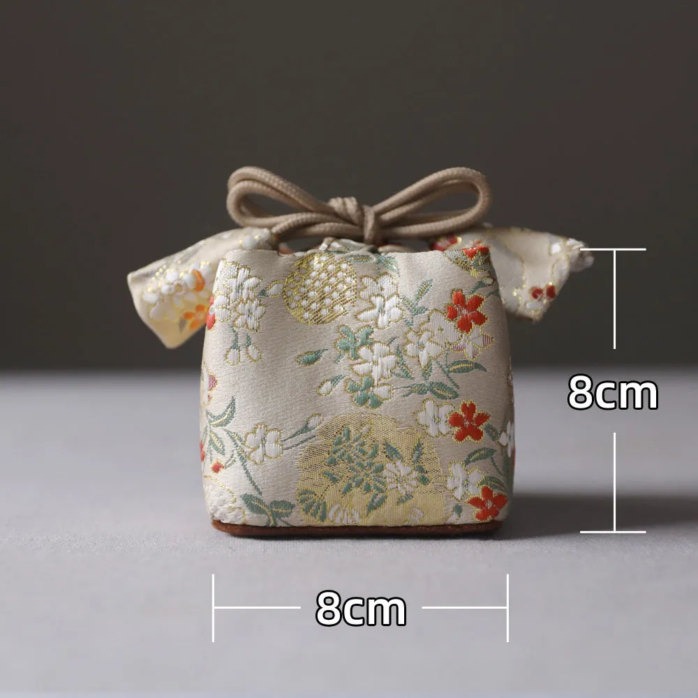 Erya Storage Bag Travel Bag Cloth Bag Tea Cup Cloth Bag