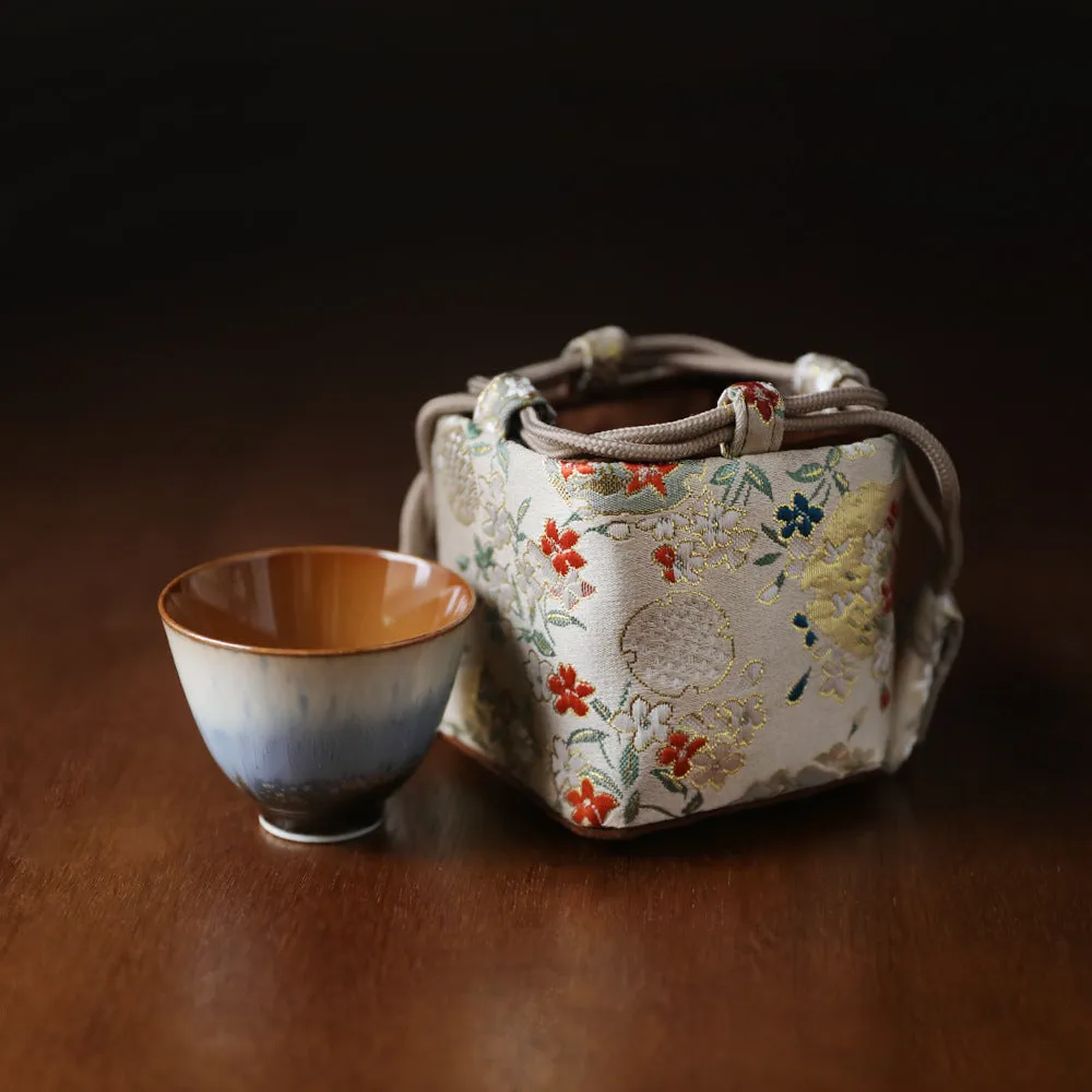 Erya Storage Bag Travel Bag Cloth Bag Tea Cup Cloth Bag
