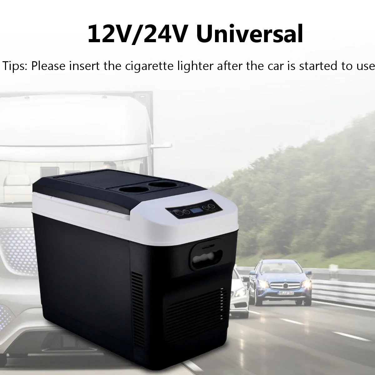 F25 Portable Refrigerator, Trolley Design, 28L