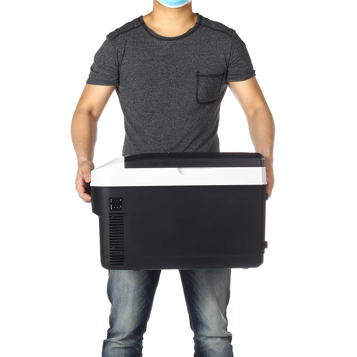 F25 Portable Refrigerator, Trolley Design, 28L