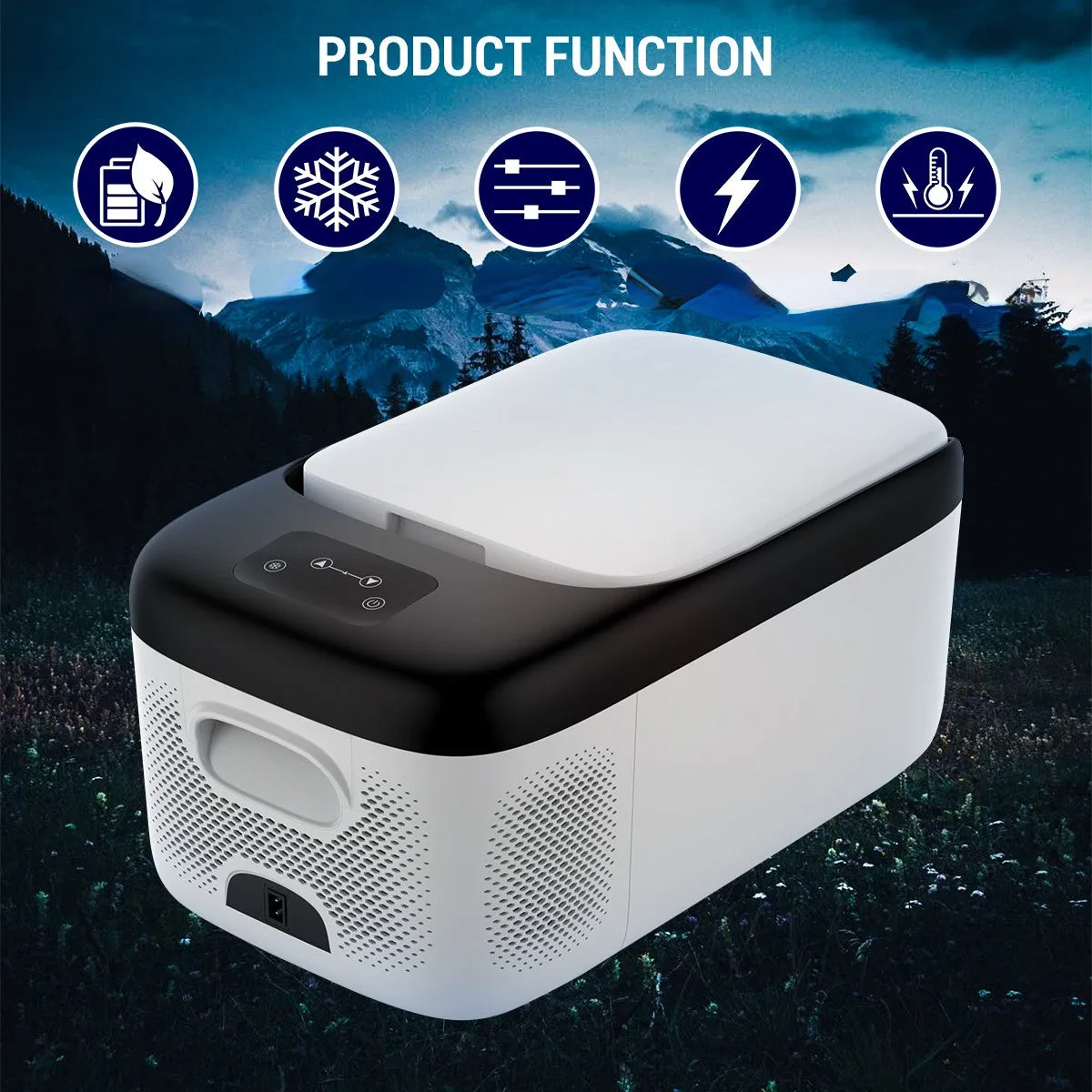 F33 Portable Refrigerator, Touch Screen, 25L