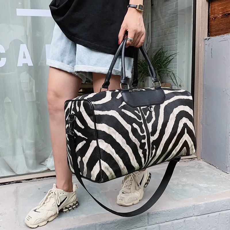 Fashion Short-Distance Travel Bag Portable Sports Gym Bag Large Capacity Luggage Bags and Duffel Bags