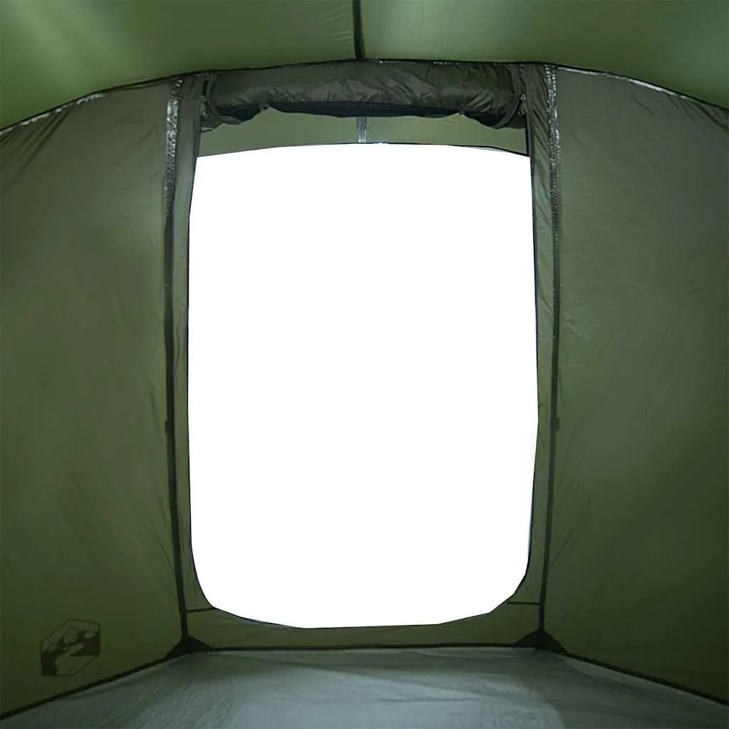 Fishing Tent 4-Person Olive Green Waterproof