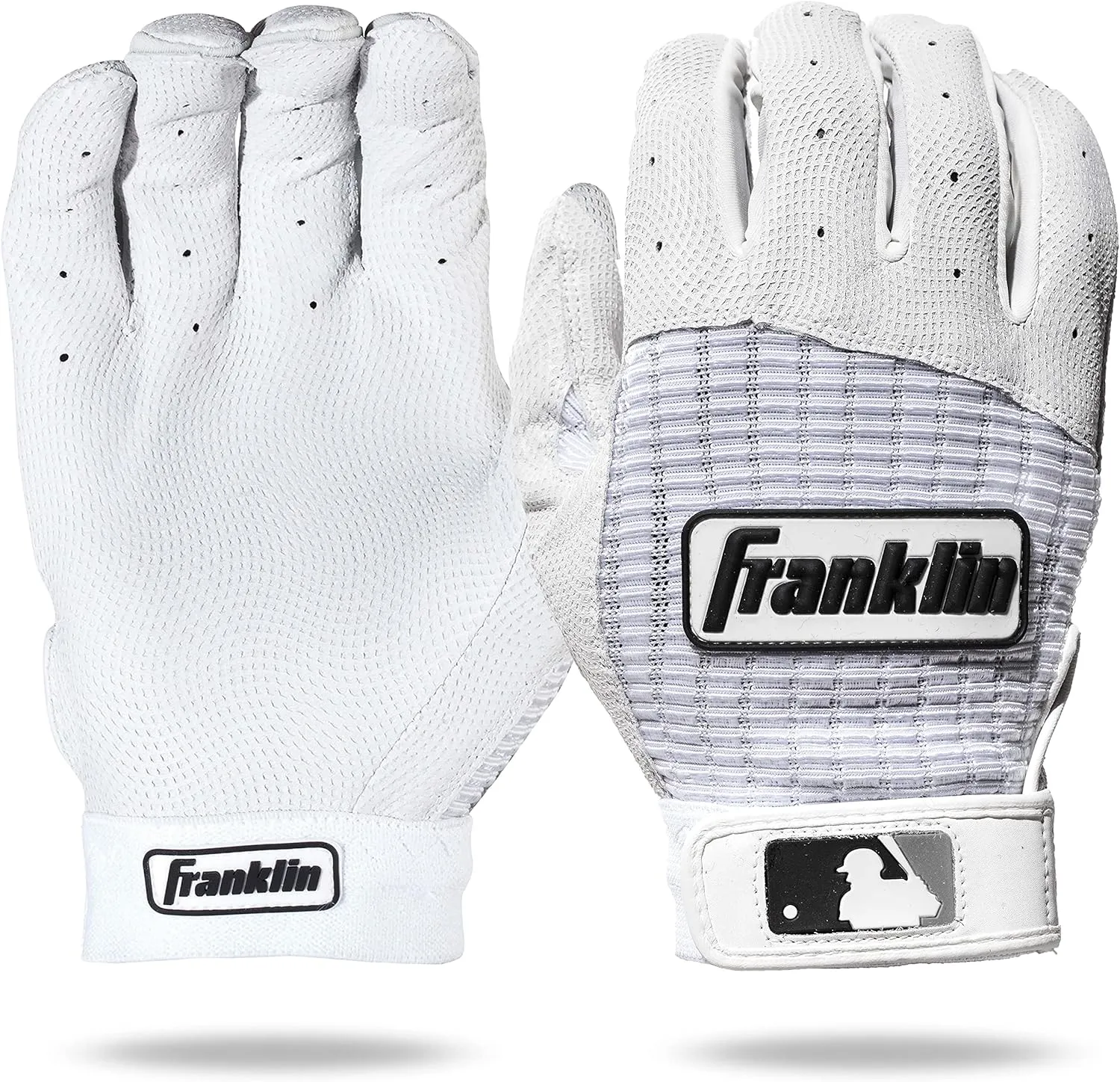 Franklin Sports MLB Baseball Batting Gloves - Pro Classic Batting Gloves for Baseball   Softball - Adult Men's   Youth Batting Glove Pairs