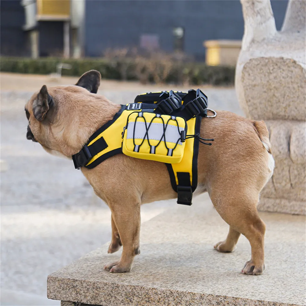 Frenchie Camouflage Outdoor Saddle Backpack