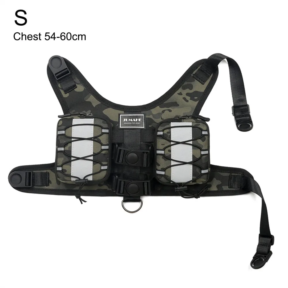 Frenchie Camouflage Outdoor Saddle Backpack