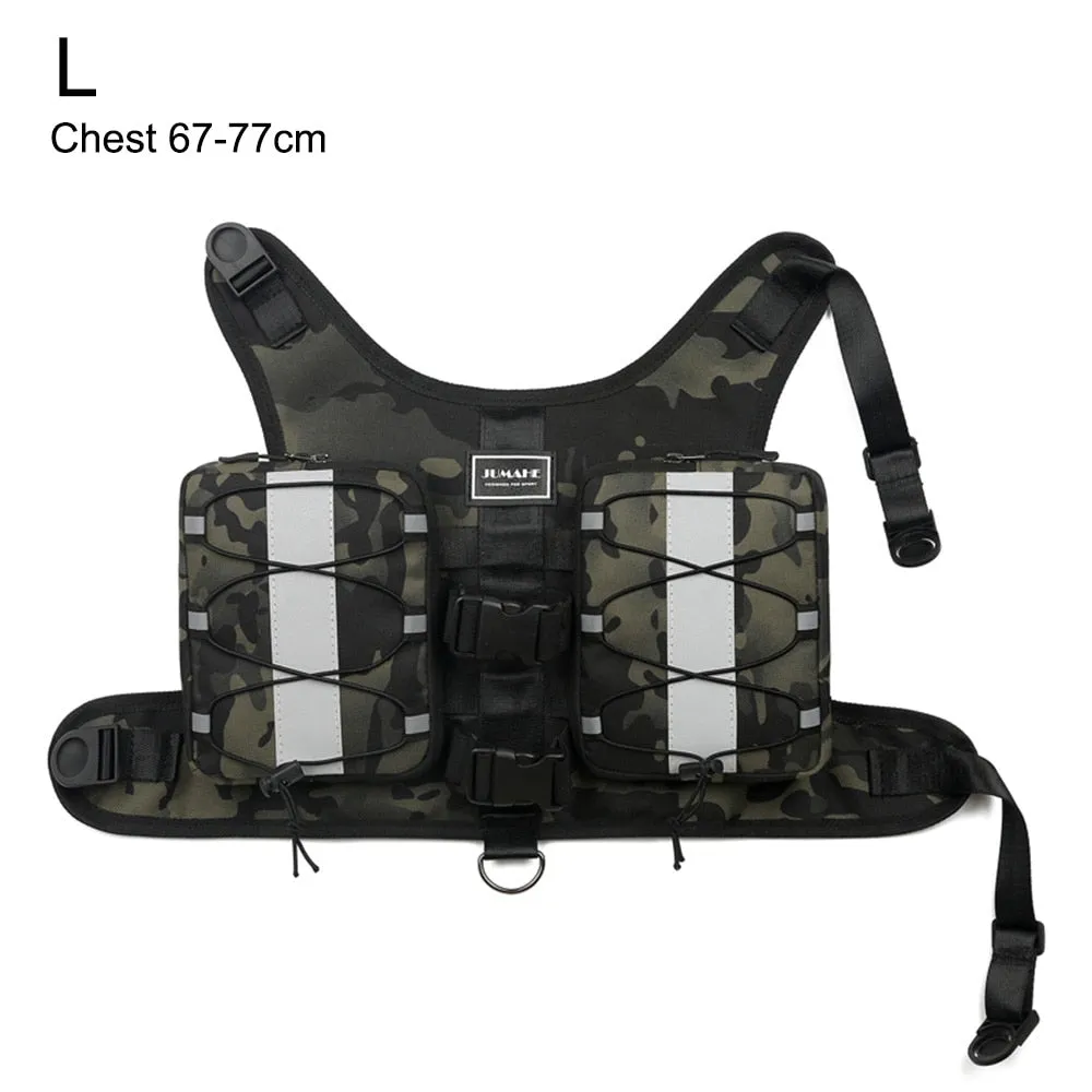 Frenchie Camouflage Outdoor Saddle Backpack
