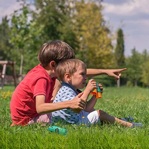 GrowthPic Kids Play Tent, Pretend Play Camping Tool Set with Campfire, Telescope, Walkie Talkies, Kids Camping Set with Tent, Indoor Outdoor Activities Camping Gear for Preschool Toddler Boys Girls