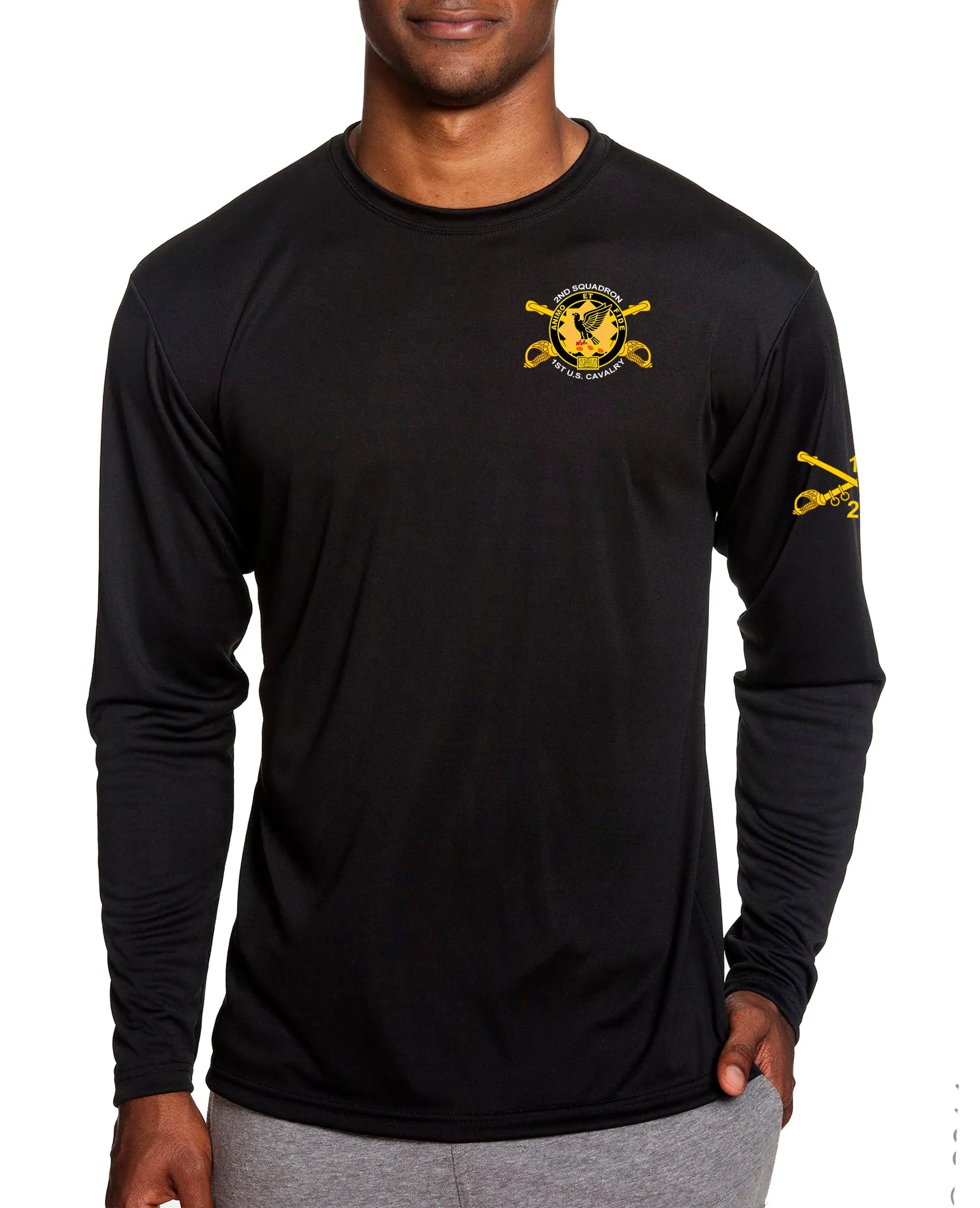 Hatchet Long Sleeve Performance PT Shirt. This shirt IS approved for PT.