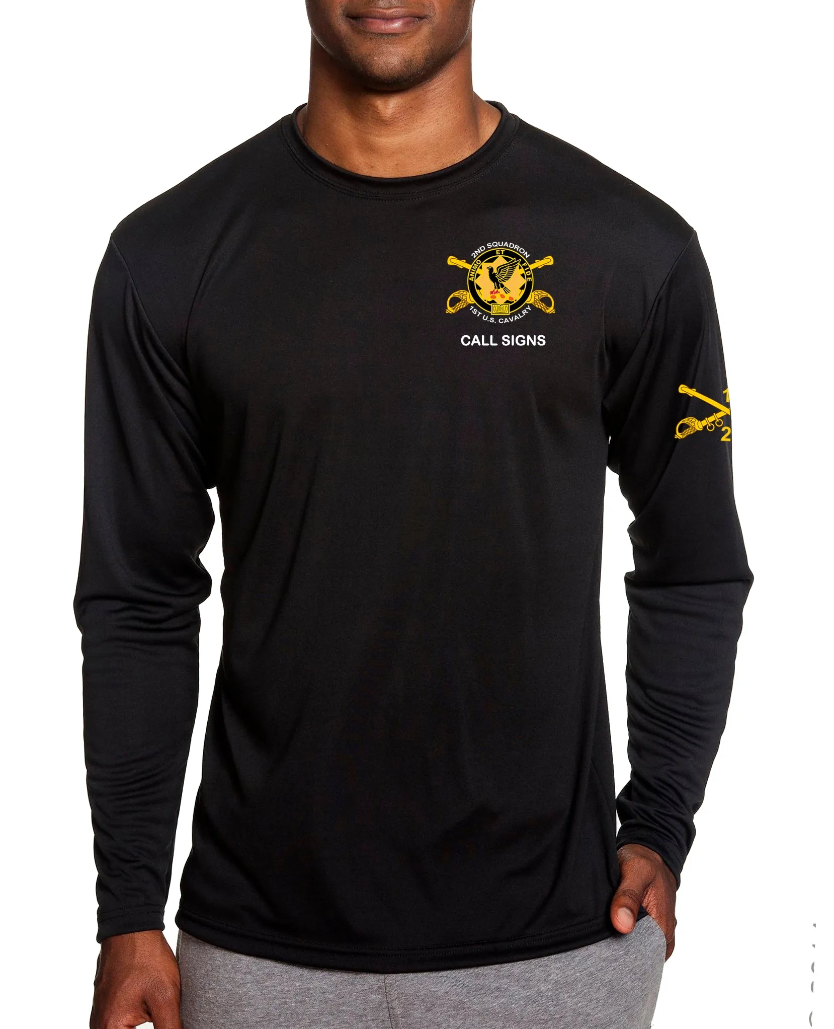 Hatchet Long Sleeve Performance PT Shirt. This shirt IS approved for PT.