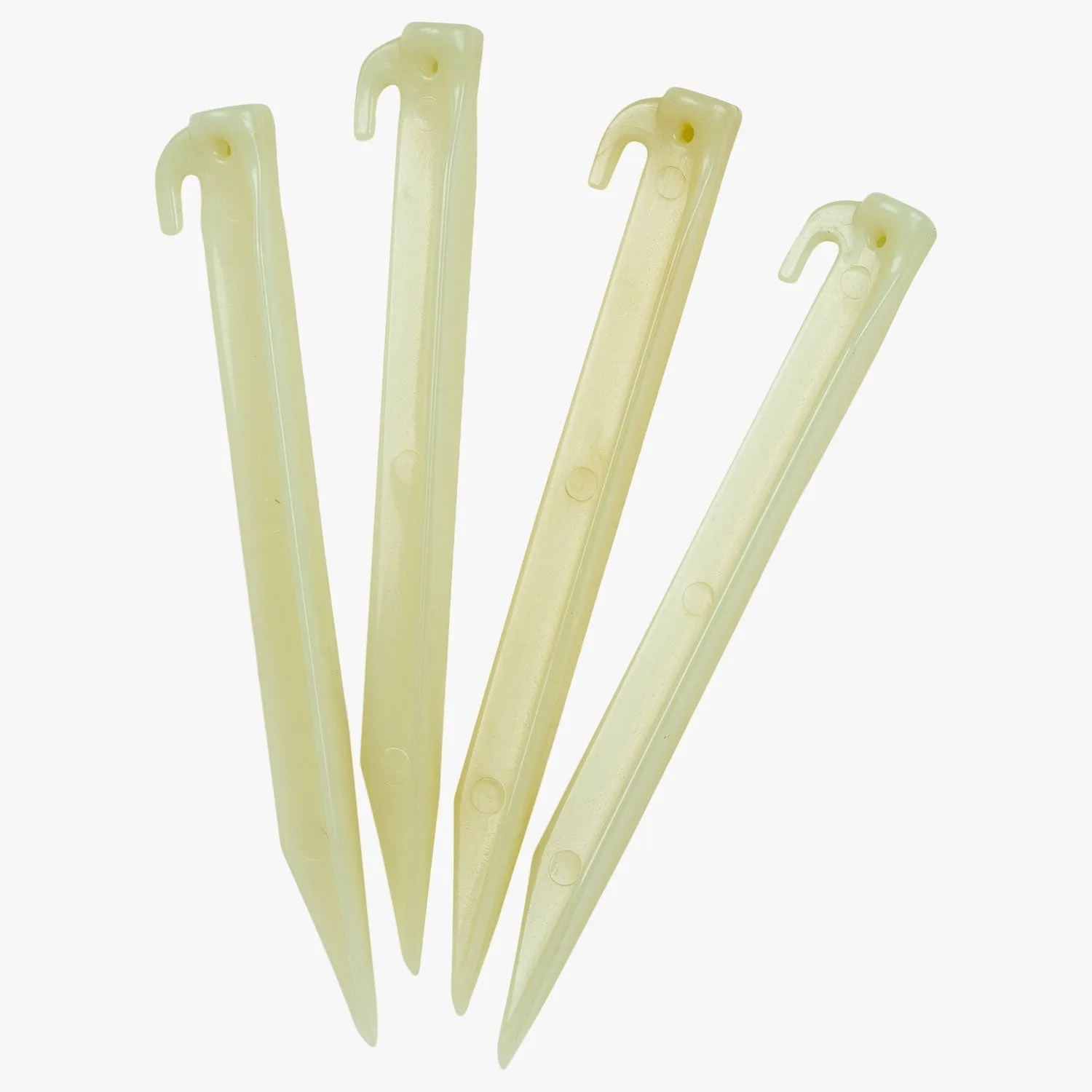 Highlander Glow in the dark Tent Pegs Pack of 4