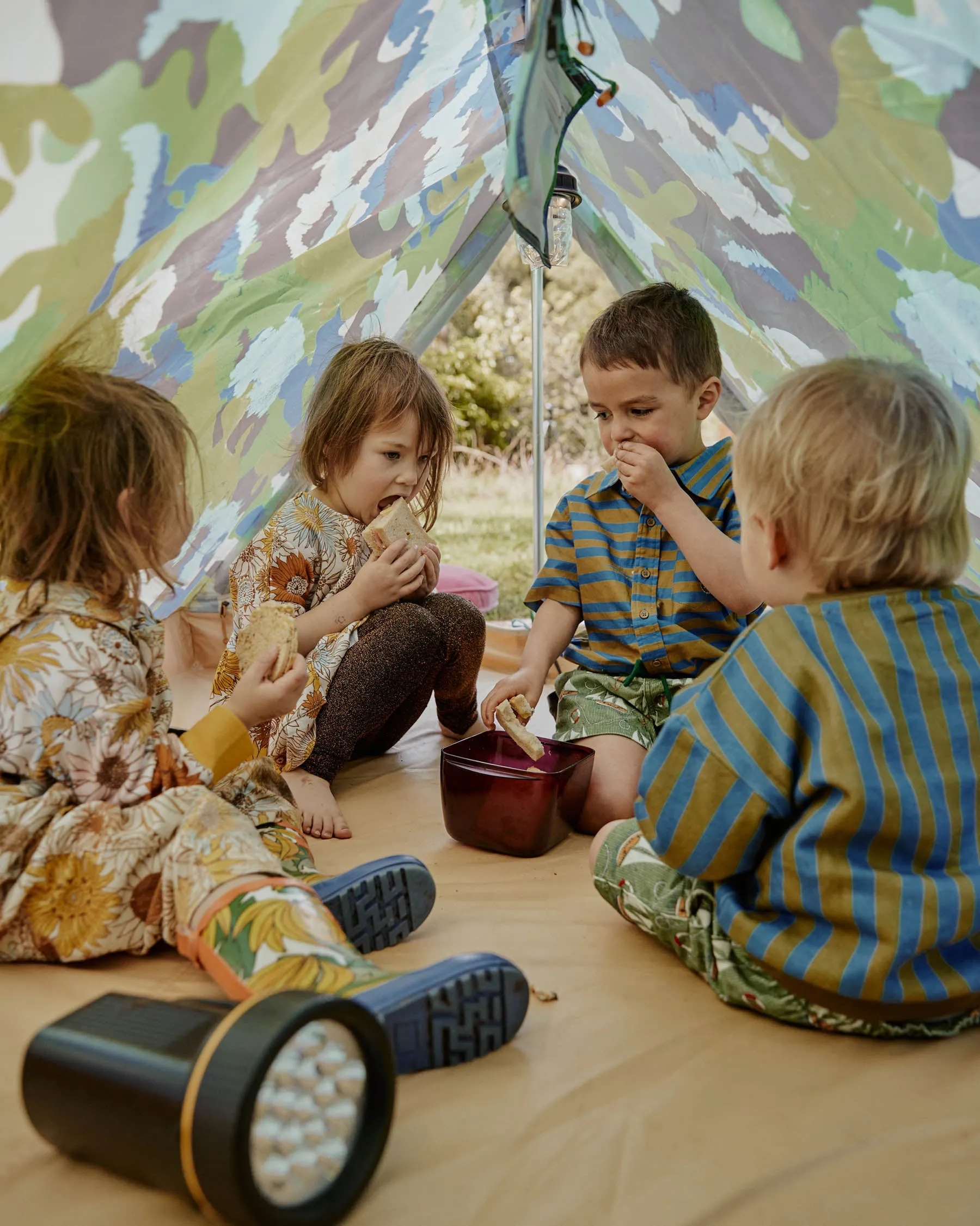 Homecamp x Kip&Co Camo Kids Joey Tent