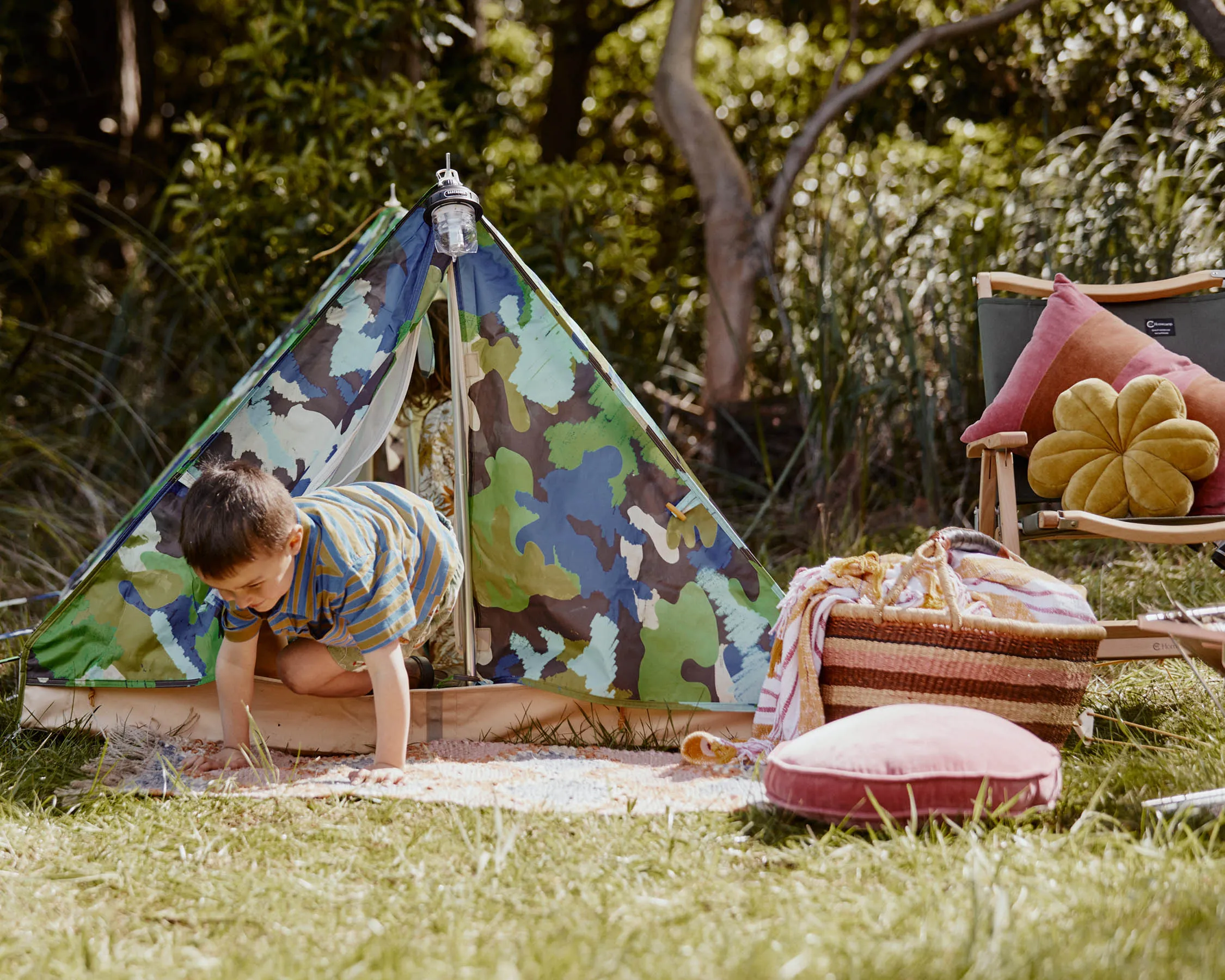 Homecamp x Kip&Co Camo Kids Joey Tent